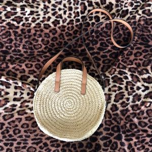 Woven Jute Crossbody